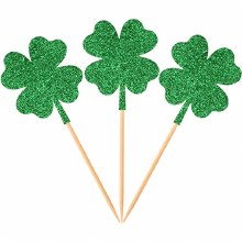 Shamrock Picks ~ 24 Pieces