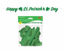 Happy St. Patrick's Day 7ft. Foil Banner