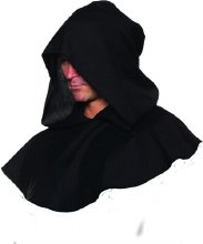 Monk Hood Black