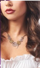 Necklace Steampunk Key