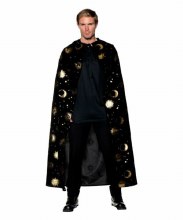 Wizard Cape Black & Gold