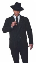 Gangster Jacket & Tie Adult OS