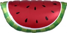 Summer, Watermelon Shape • Jumbo 32in. Mylar Helium Balloon