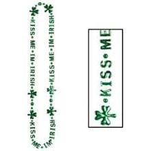Kiss Me I'm Irish 36in. Beaded Necklace