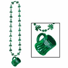Shamrock Beads w/ Patty's Mug