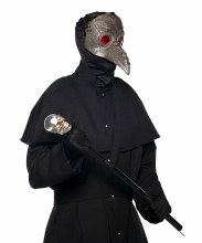 Mask Plague Doctor Silver