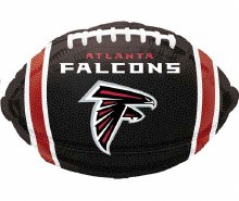 Standard Size Footbal ~ Atlanta Falcons Mylar ~ 18" {special order only}