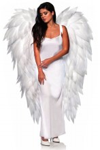 Wings Oversize Angel Wht