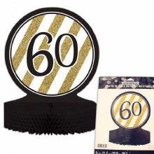 Black & Gold 60 Centerpiece