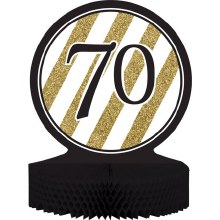 Black & Gold 70 Centerpiece