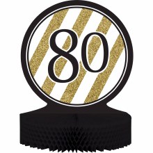 Black & Gold 80 Centerpiece