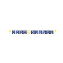 To the Moon Baby Shower Ribbon Banner