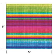 Serape Beverage Napkins 16ct