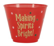 Vintage Xmas 9oz Tumbler 8ct
