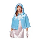 Capelet Velvet Blue