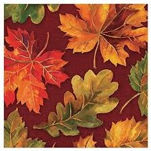 Fall Flourish Lunch Napkins