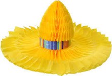 Sombrero Honeycomb Centerpiece
