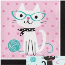 Purr-Fect Party Lun Naps 16ct