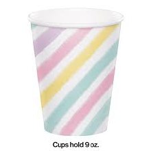 Unicorn Sparkle 9oz Paper Cups 8ct