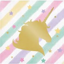 Unicorn Sparkle Beverage Napkins 16ct