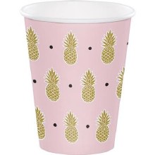 Pineapple Wedding 9oz Cups 8ct