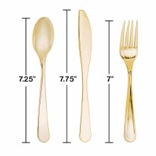 Gold Cutlery Set 24ct