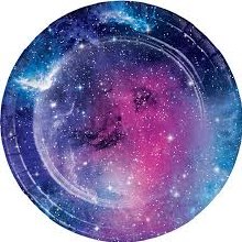 Galaxy Party 7in Plates 8ct