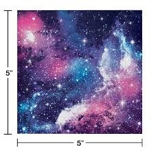 Galaxy Party Beverage Napkins 16ct