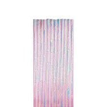 Straws Paper Iridescent 12ct