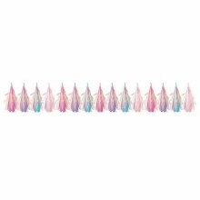 Garland Tissue Tassel Iridescent Pastel