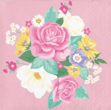 Tea Party Beverage Napkins