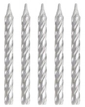 Candles Silver Spiral 24ct