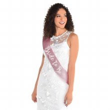 Sash Bride to Be Rose Gold