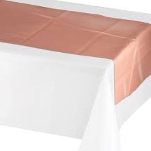 Rose Gold Table Runner