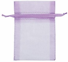 Organza Bags Lilac 24ct