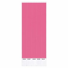 Wristbands 100ct Solid Pink