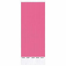 Wristbands 250ct Solid Pink