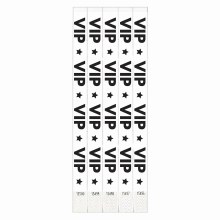 Wristbands VIP 500ct White