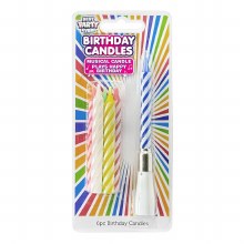 Musical Birthday Candle • Plays "Happy Birthday" • 6 Count