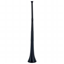 Horn Large Plastic Black