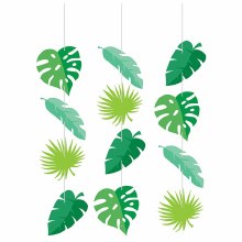 Palm Leaves Hanging Decor 3ct