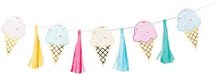 Ice Cream Cone Banner