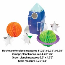 Outer Space Centerpiece Kit 3pc