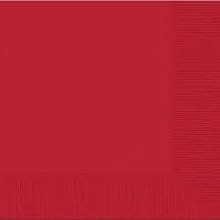 Ruby Red Lunch Napkins