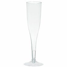 Champagne Flutes Clear 20ct