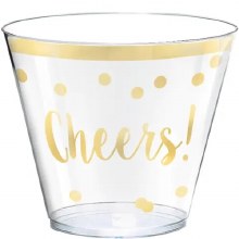 Tumblers Cheers 9 oz. ~ 30 ct. Pack