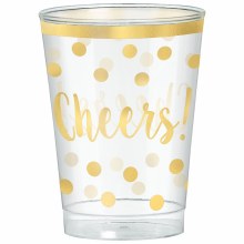 New Years 10oz Plastic Tumblers 30ct