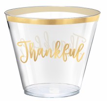 Tumblers 9oz Thankful