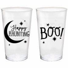 Classic Black & White Printed Tumblers (10pk)