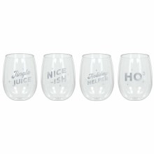 Stemless Wine Glasses HOHOHO